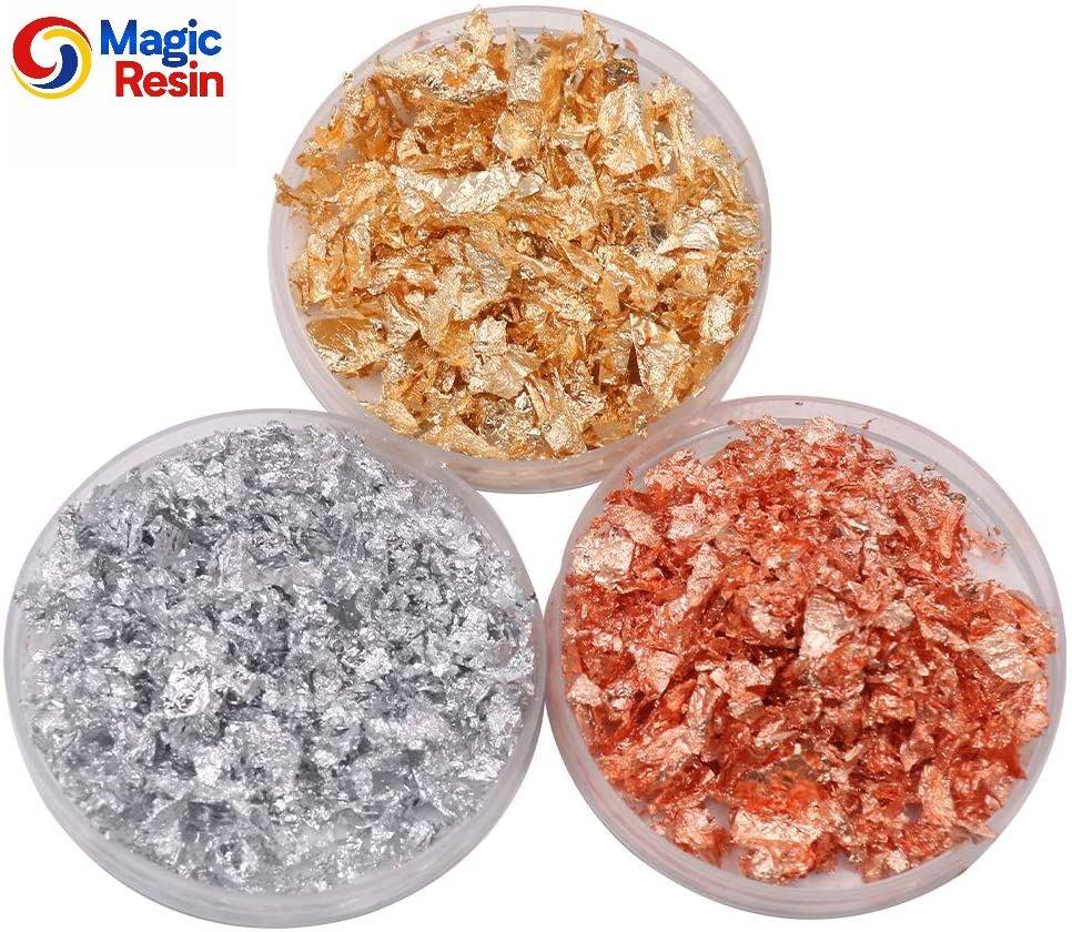 Foil Flakes for Epoxy Resin | Large Jar | 10g | 1 Jar