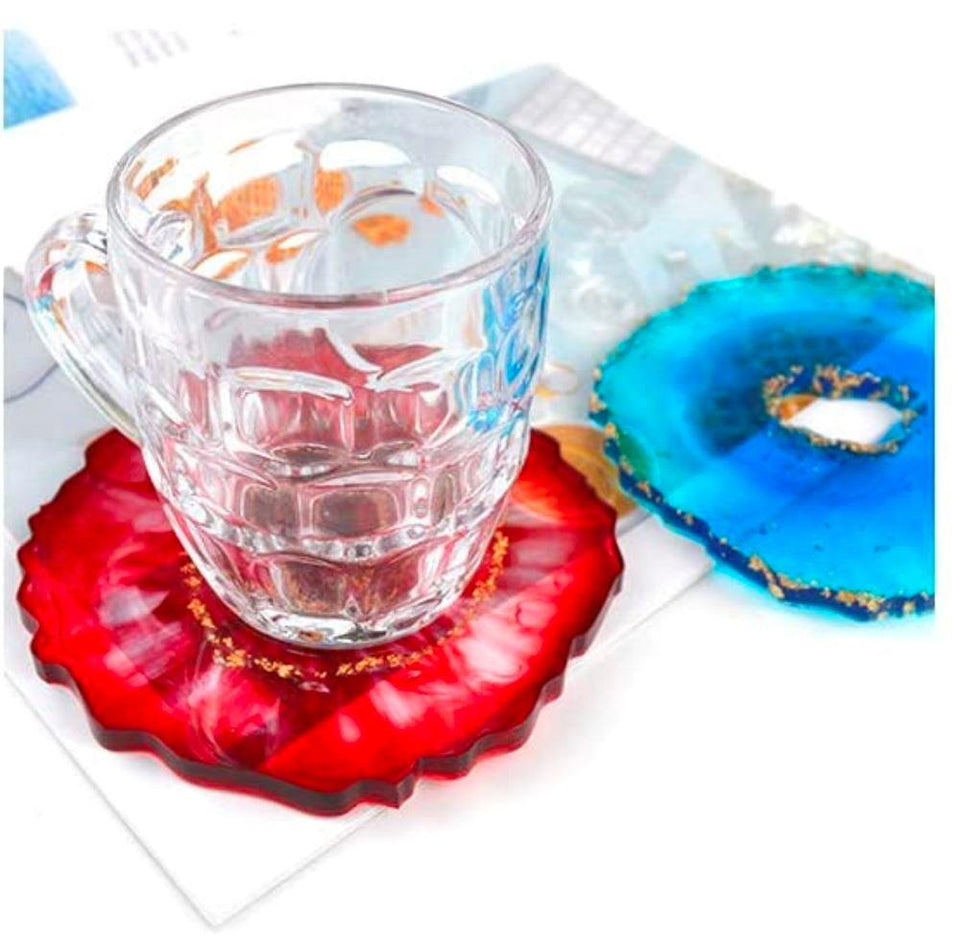 1 Coaster Molds for Epoxy Resin Set of 4