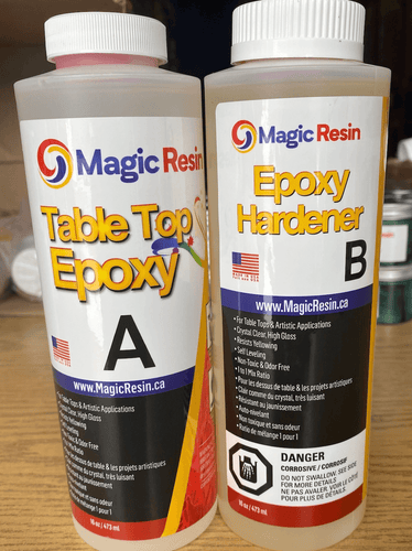 [OLDER PRODUCT] 32 oz (946 ml) Kit - Table Top & Art Clear Coating Epoxy Resin Kit